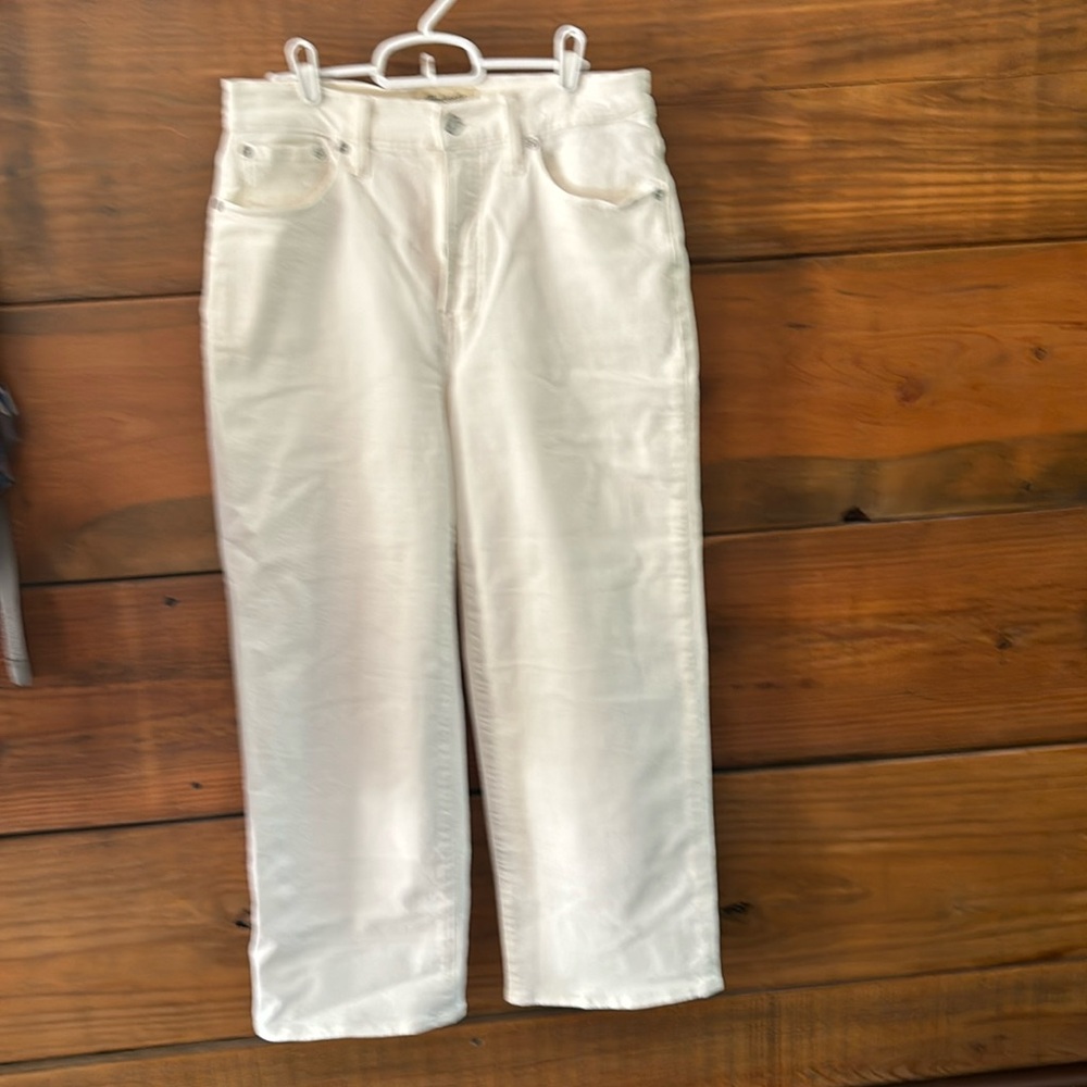 Madewell Perfect Vintage Wide Leg Crop Jeans